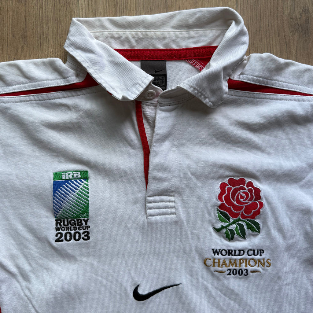 2003 England RWC Champions Home Jersey - XL