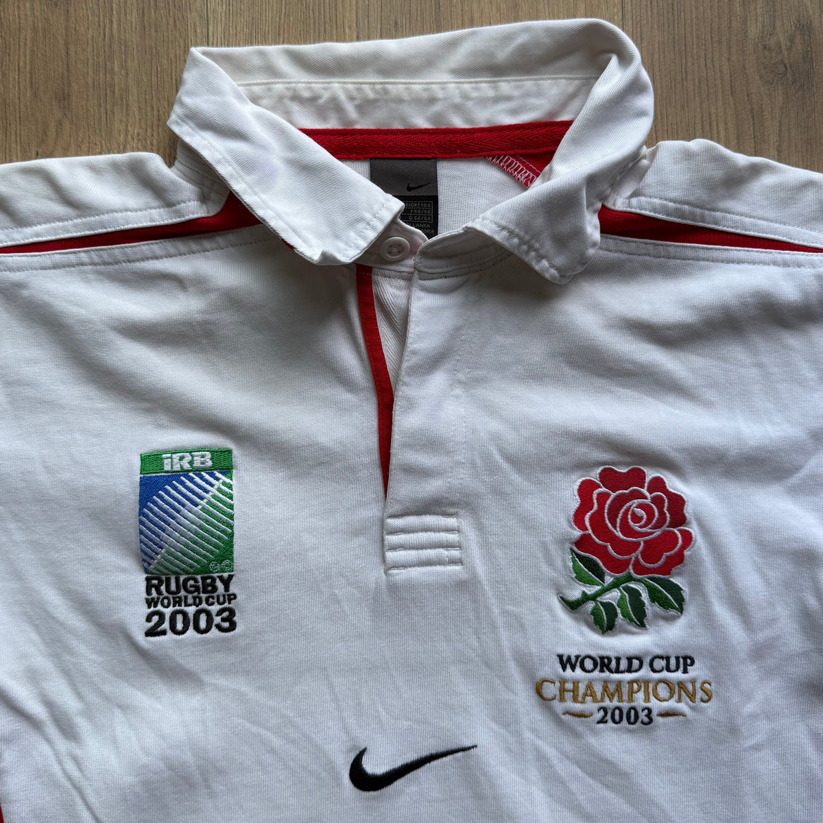 2003 England RWC Champions Home Jersey - XL