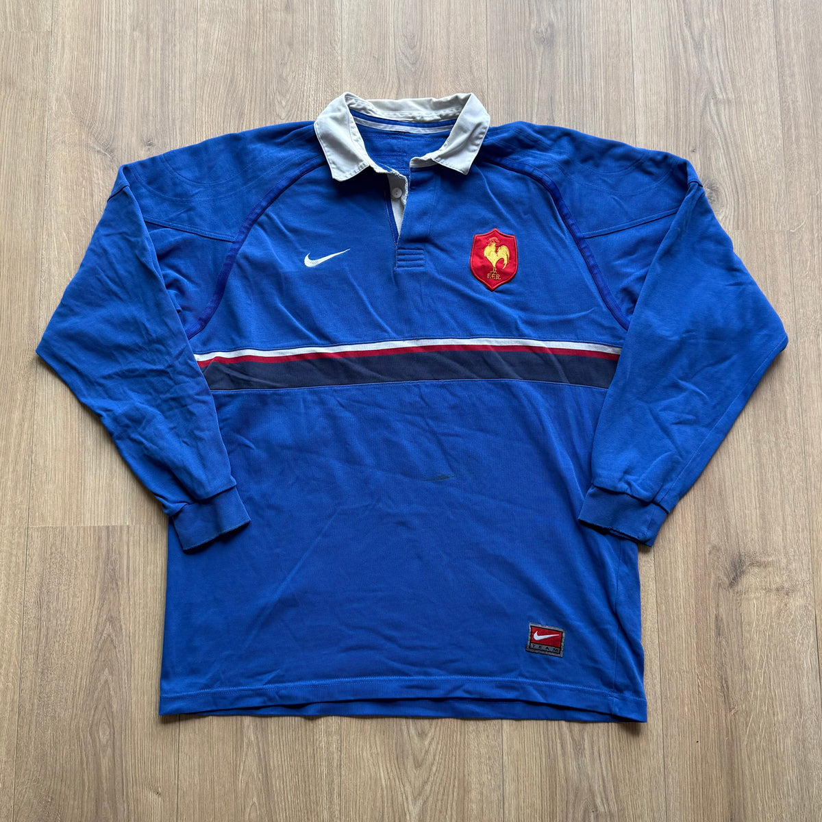 1999/2000 France Home Jersey - L
