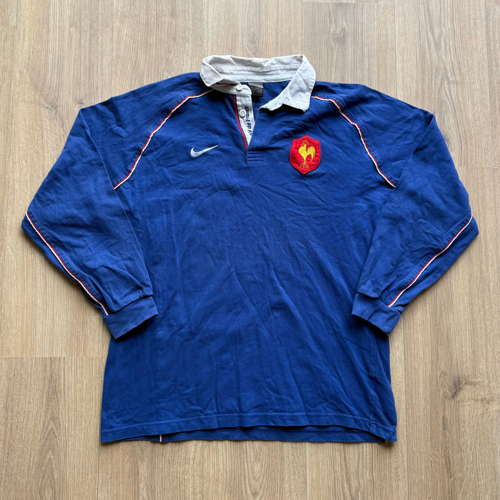 2001/2002 France Home Jersey - L