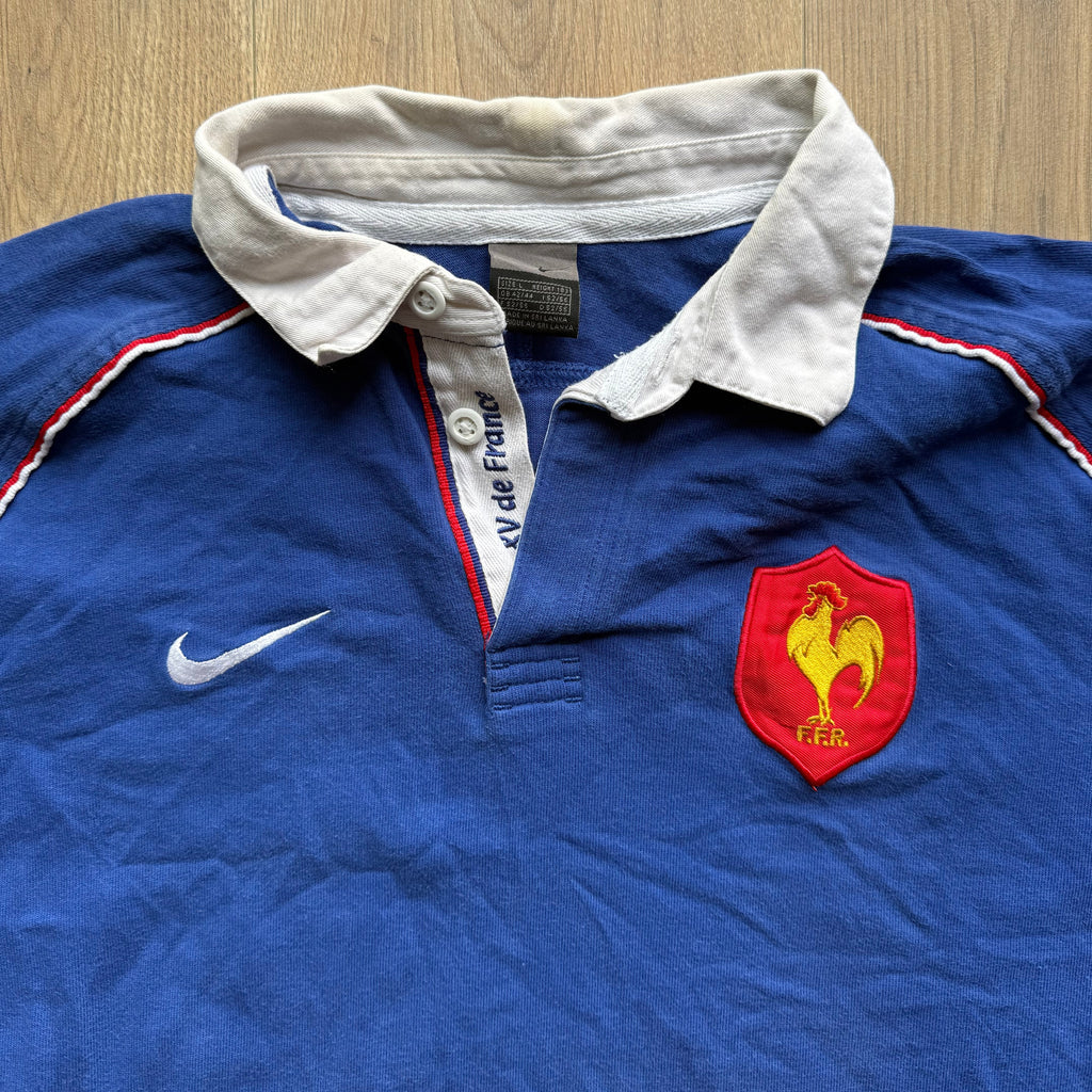 2001/2002 France Home Jersey - L