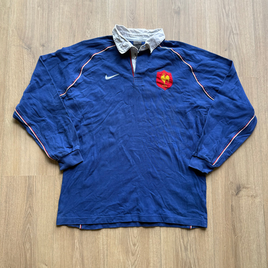 2001/2002 France Home Jersey - L