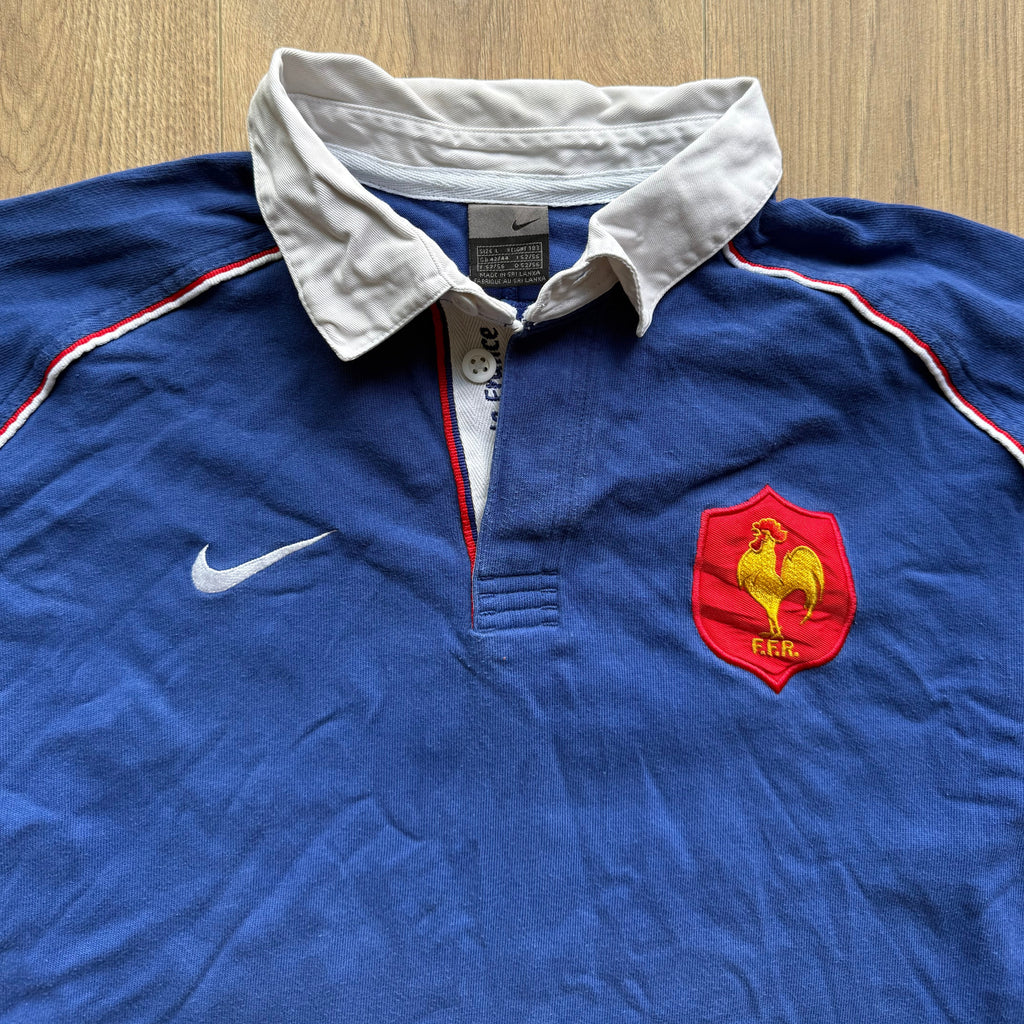 2001/2002 France Home Jersey - L