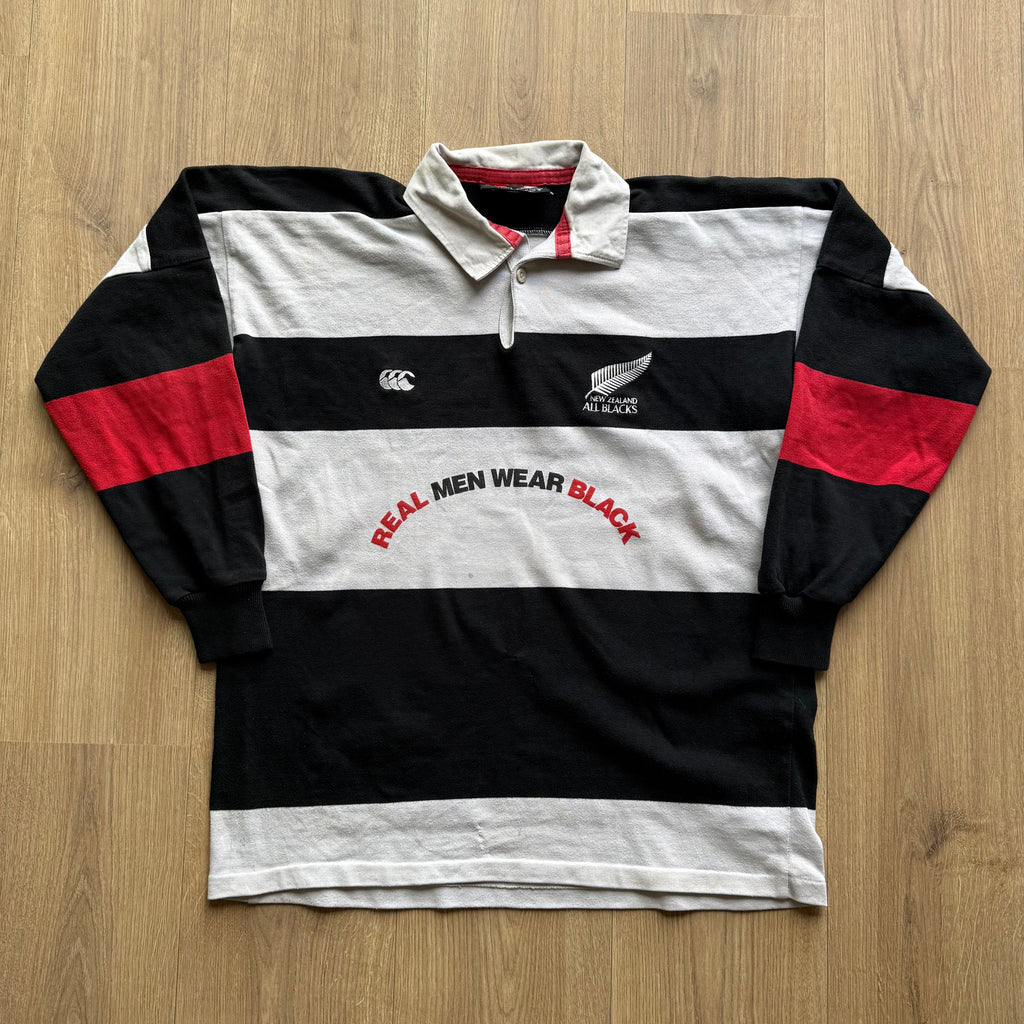 1990s All Blacks Supporters Jersey - L