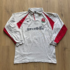 2001/2002 England Home Jersey - L