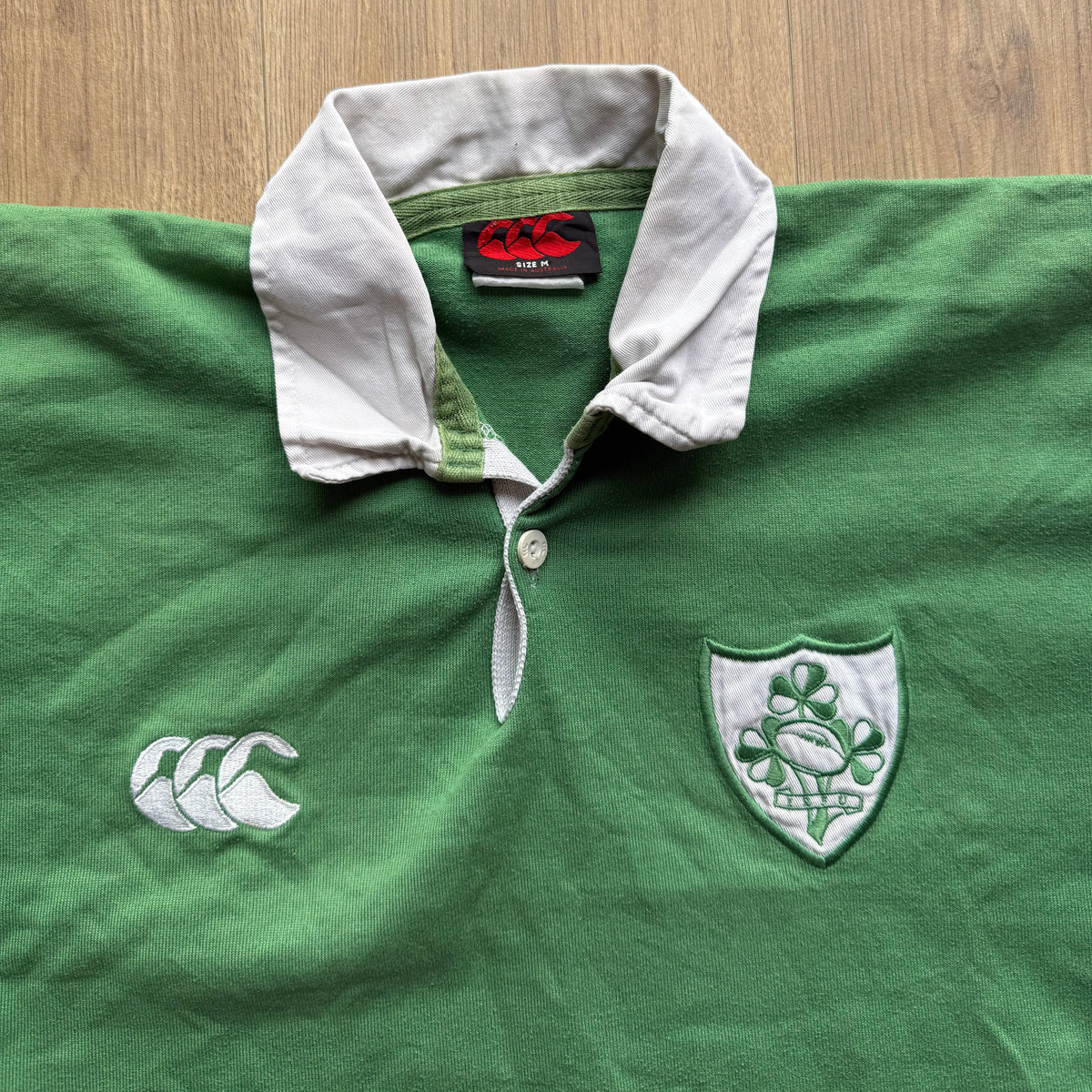 2002/2004 Ireland Home Jersey - M