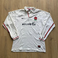 1999/2001 England Home Jersey - L