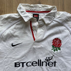 1999/2001 England Home Jersey - L