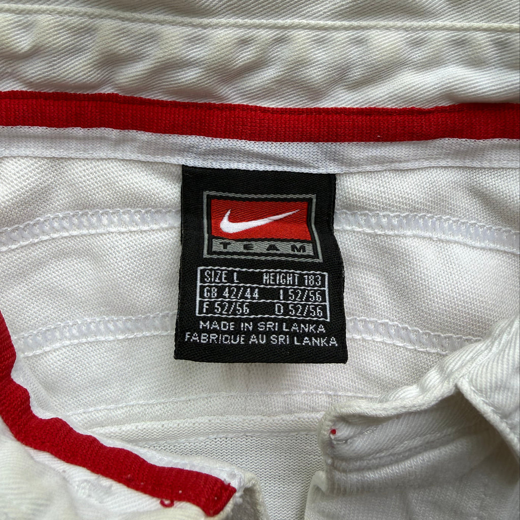 1999/2001 England Home Jersey - L