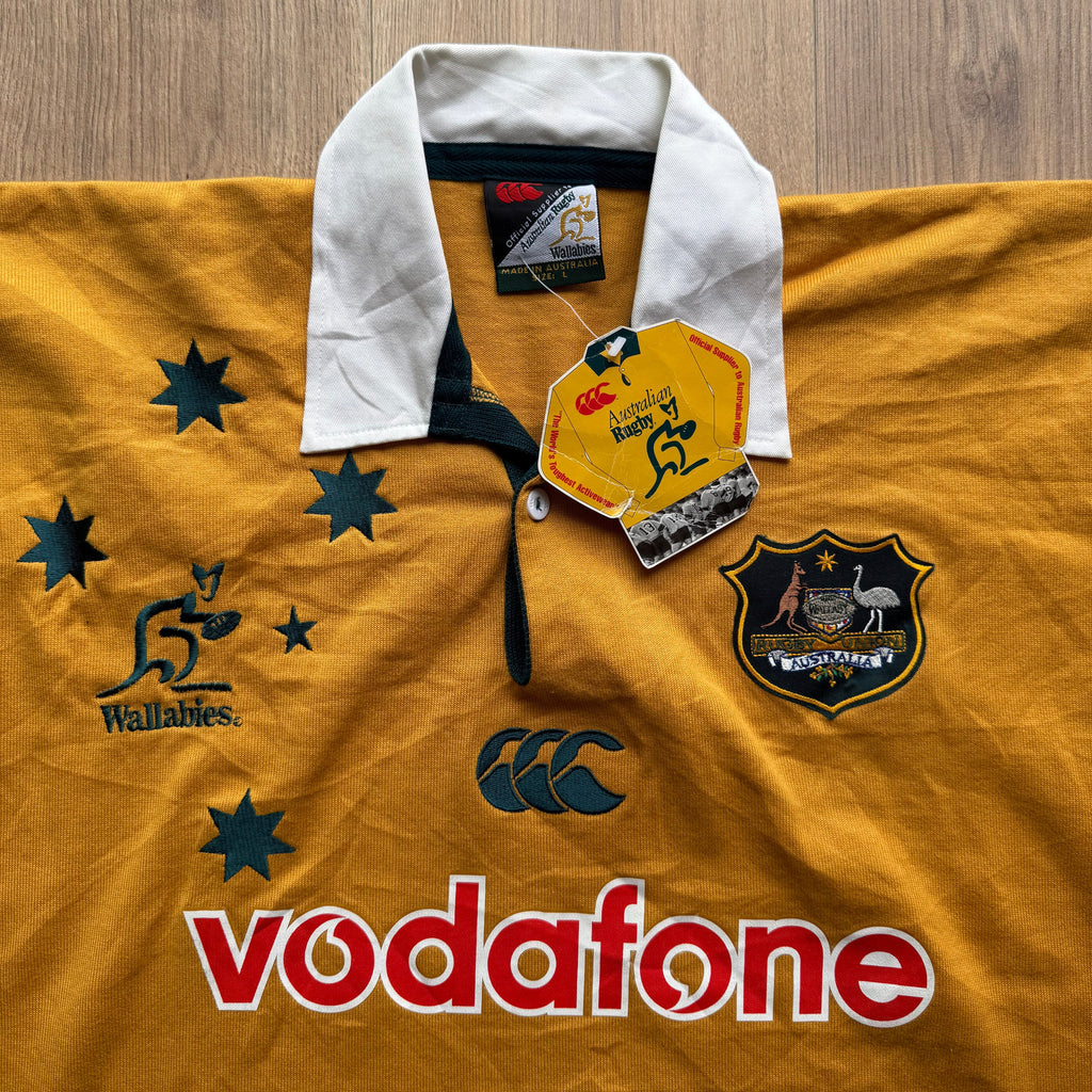 2000/2002 Wallabies Home Jersey BNWT - L