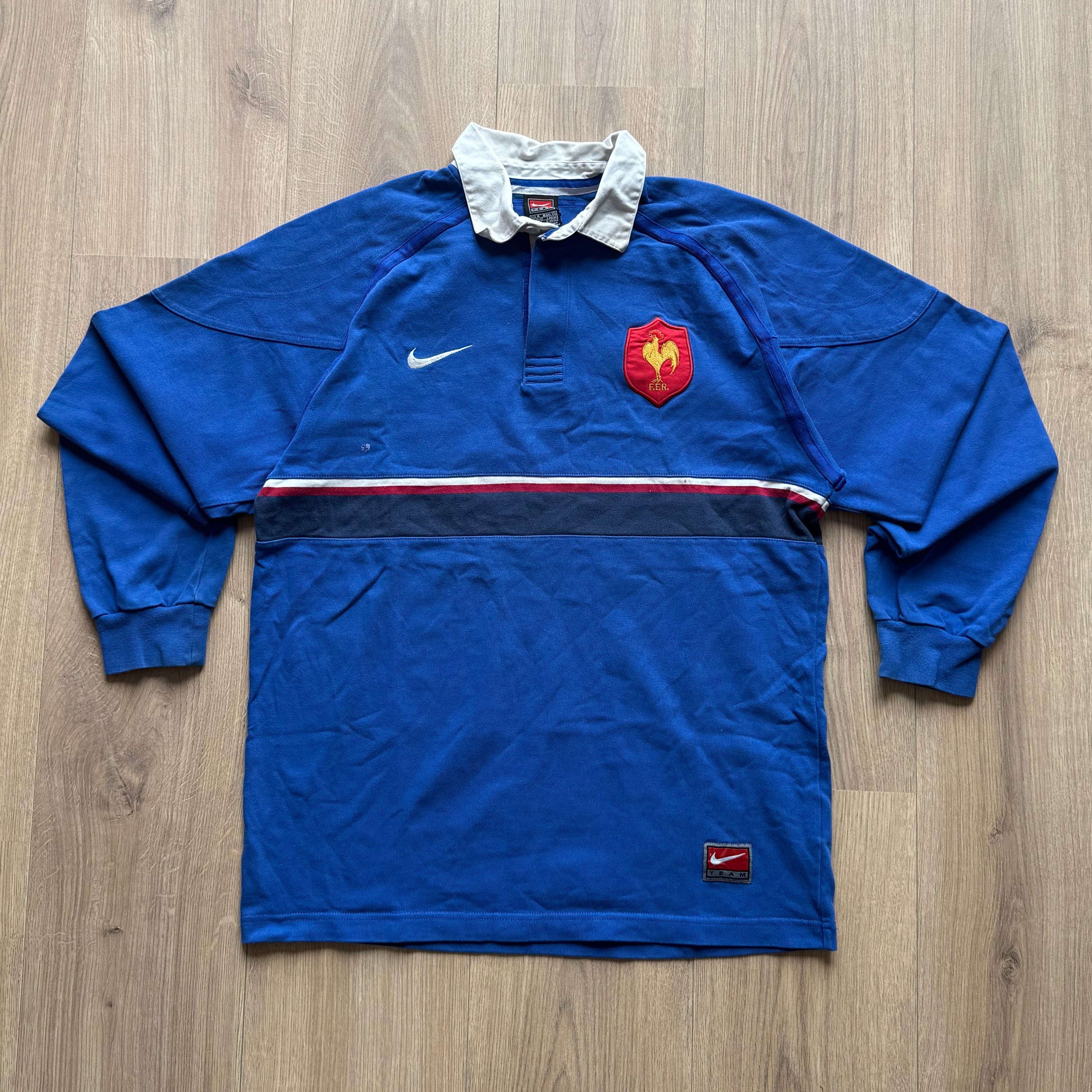 1999/2000 France Home Jersey - M