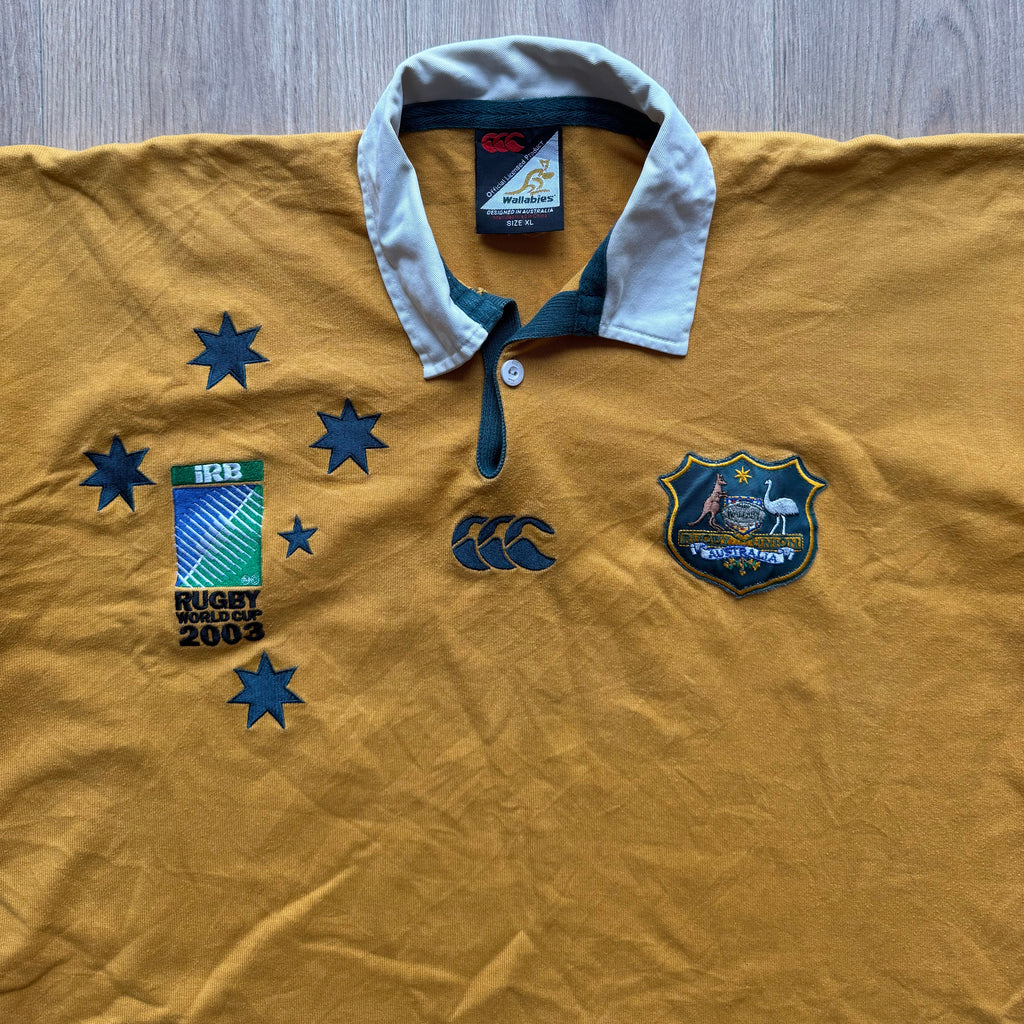 2003 RWC Wallabies Home Jersey - XL