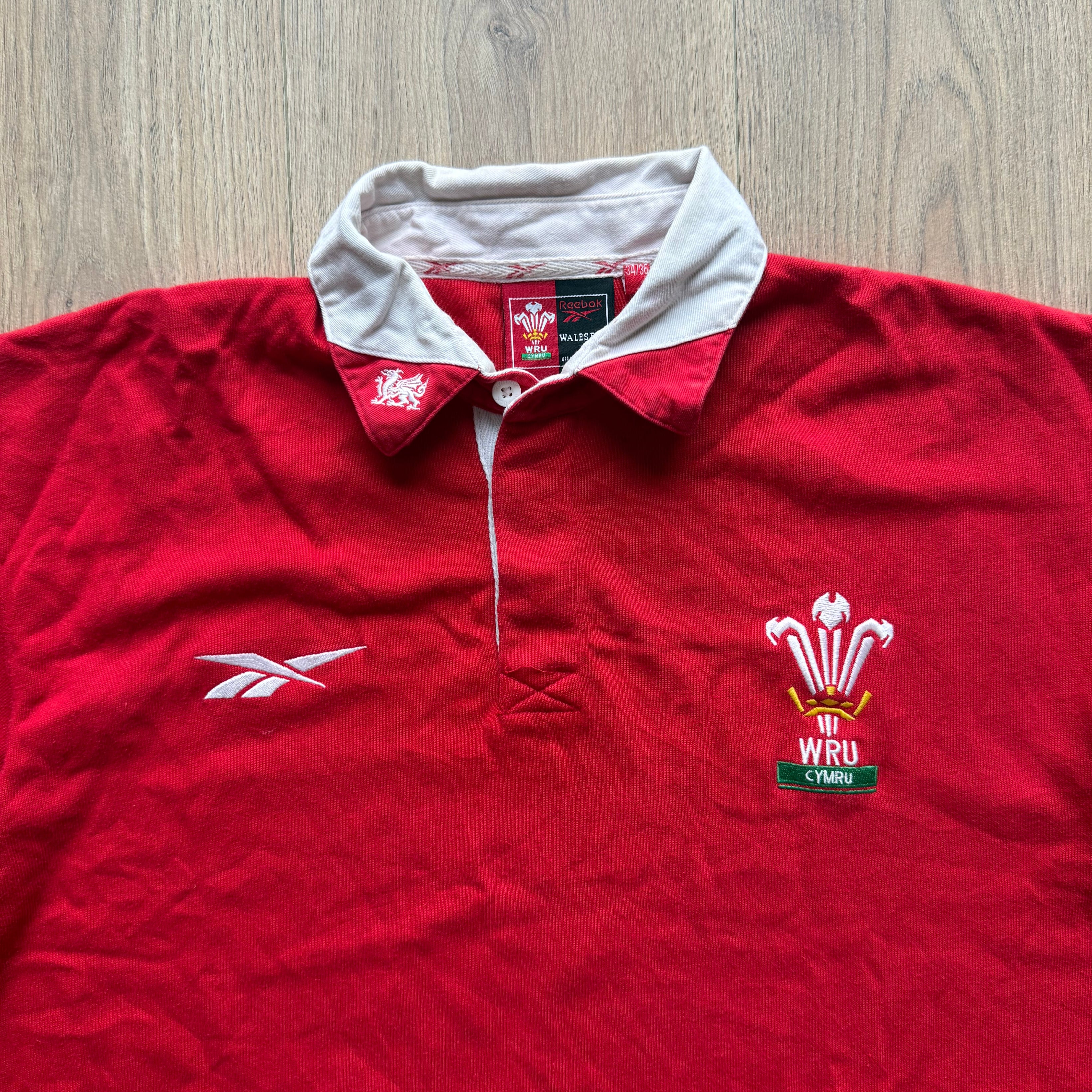 1998/2000 Wales Home Jersey - S