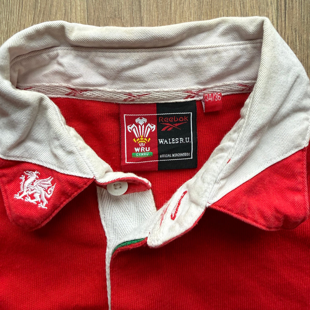 1998/2000 Wales Home Jersey - S
