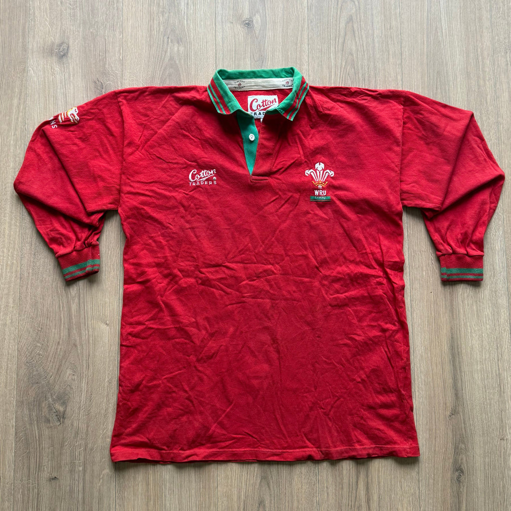 1992/1993 Wales Home Jersey - L