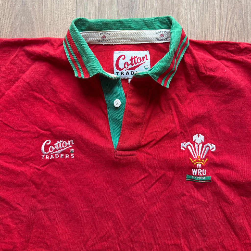 1992/1993 Wales Home Jersey - L