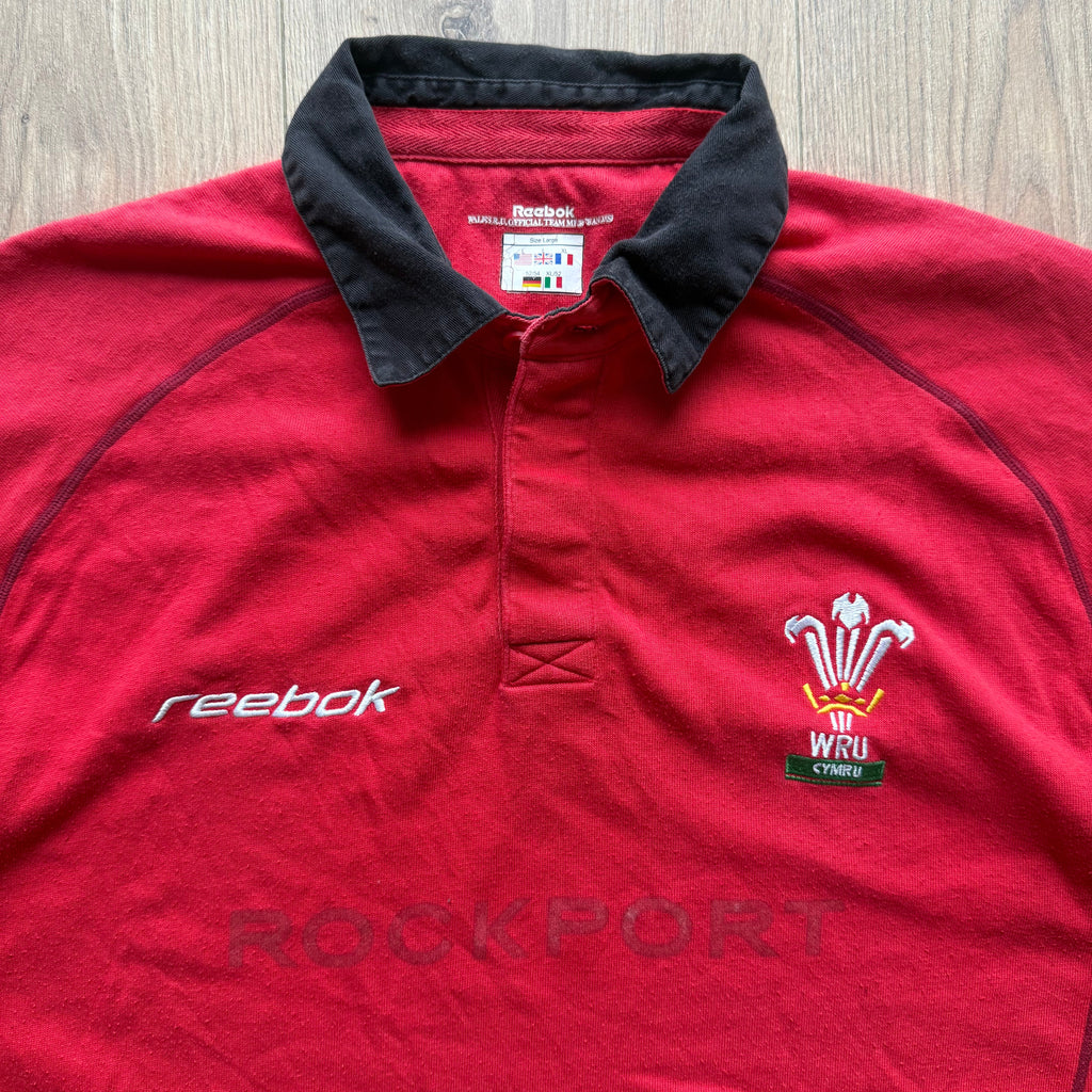 2002/2004 Wales Home Jersey - L