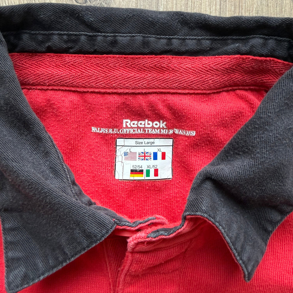 2002/2004 Wales Home Jersey - L