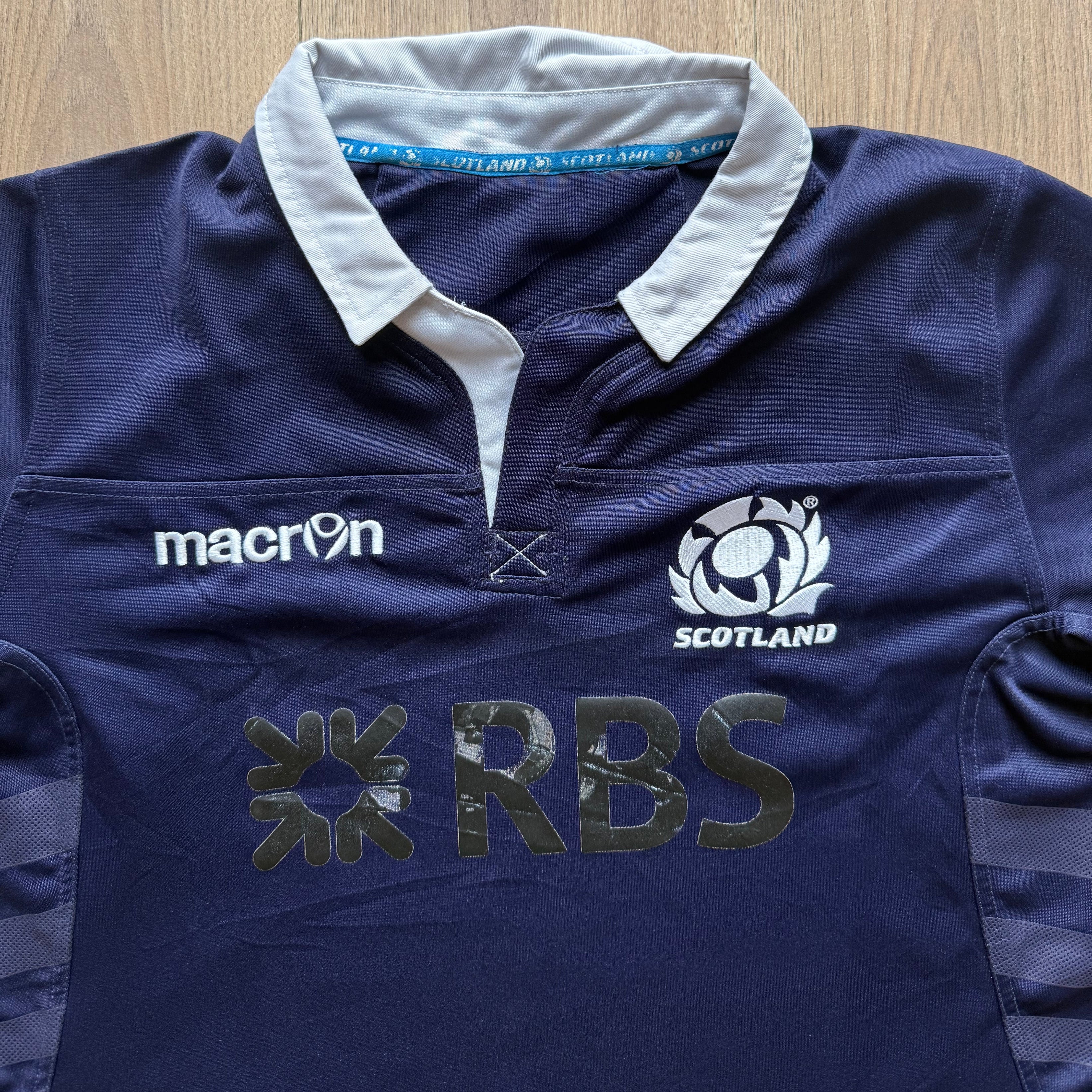 2013/2014 Scotland Home Jersey - L