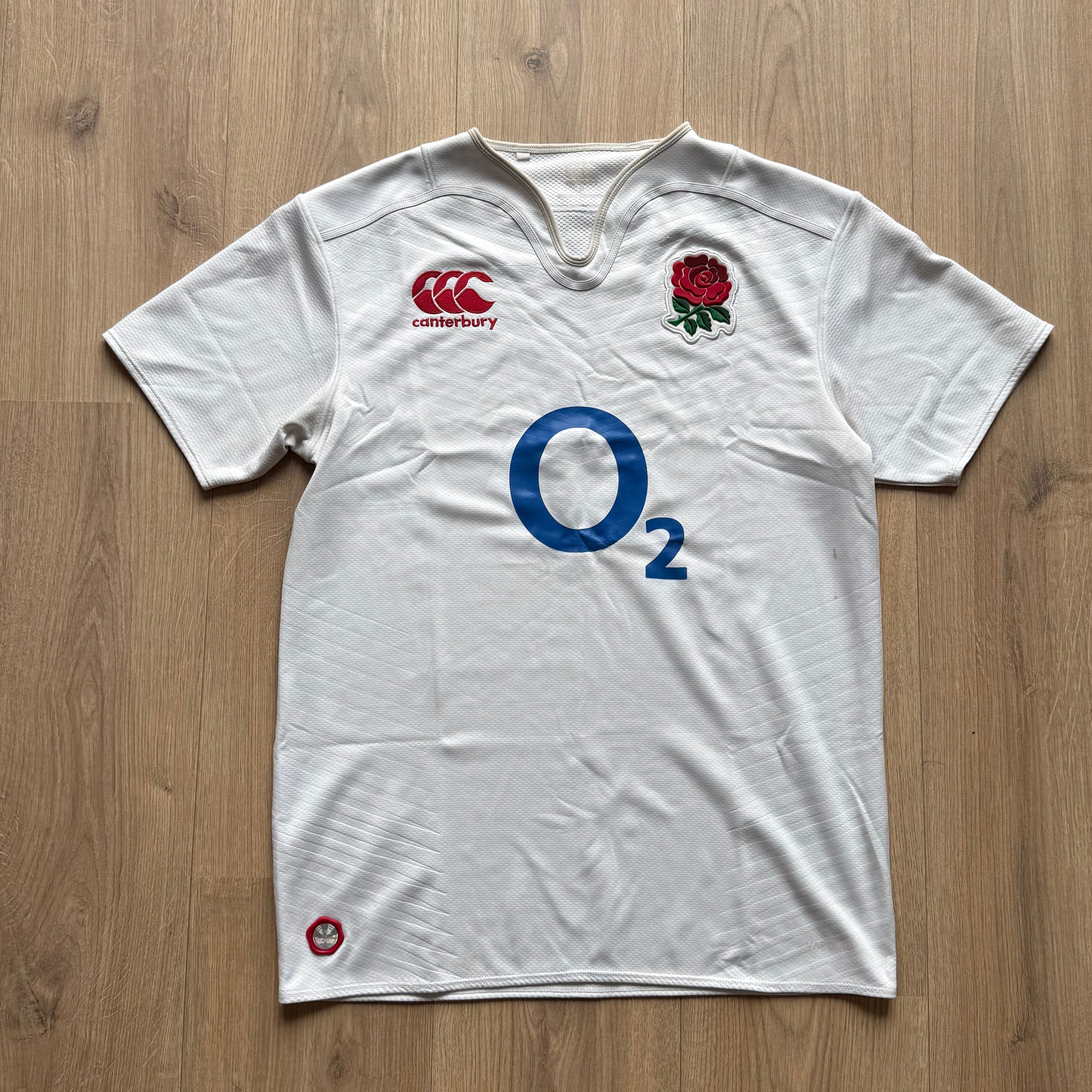 2015/2016 England Home Jersey - M