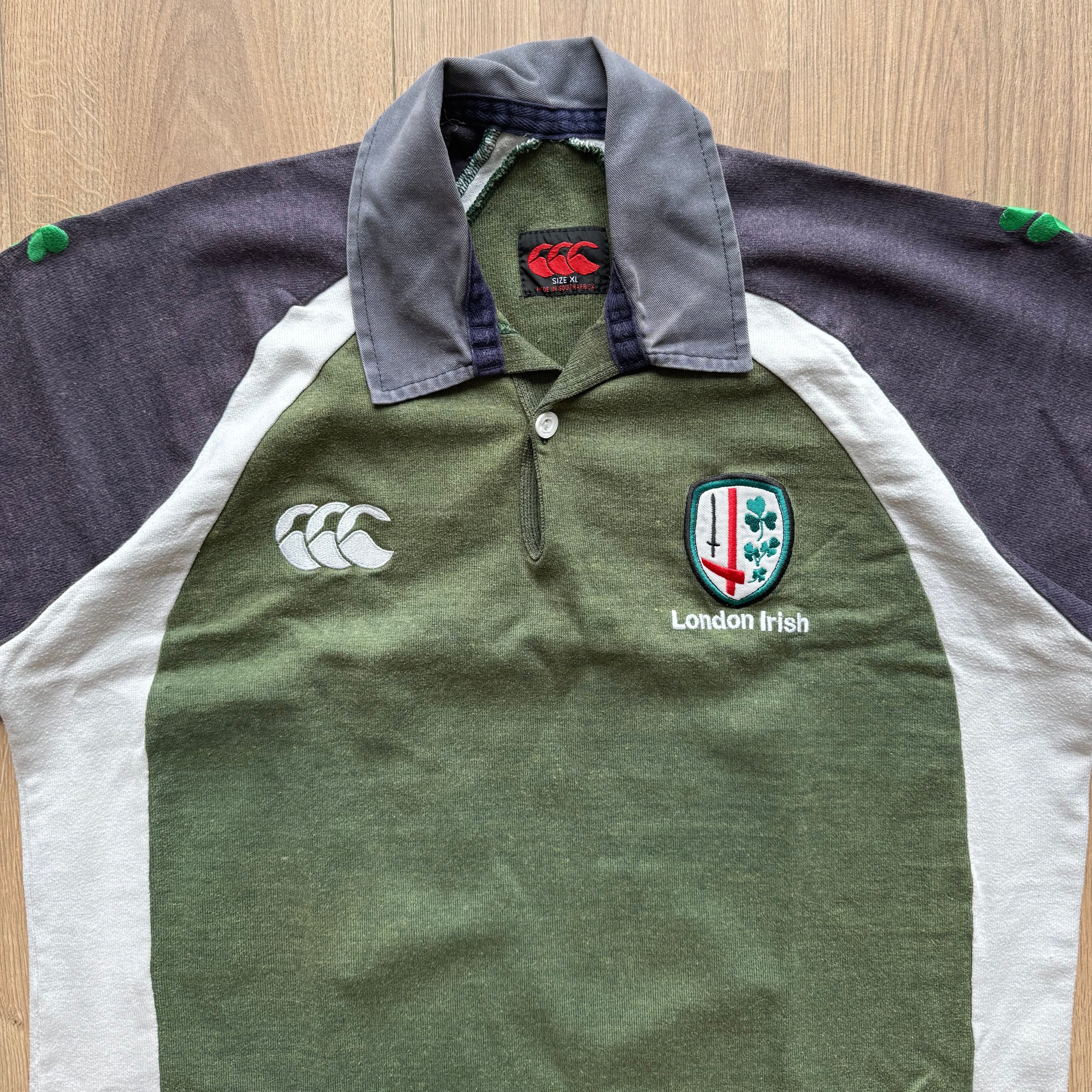 2003/2004 London Irish Home Jersey - XL