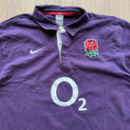2009/2010 England Away Jersey - XL