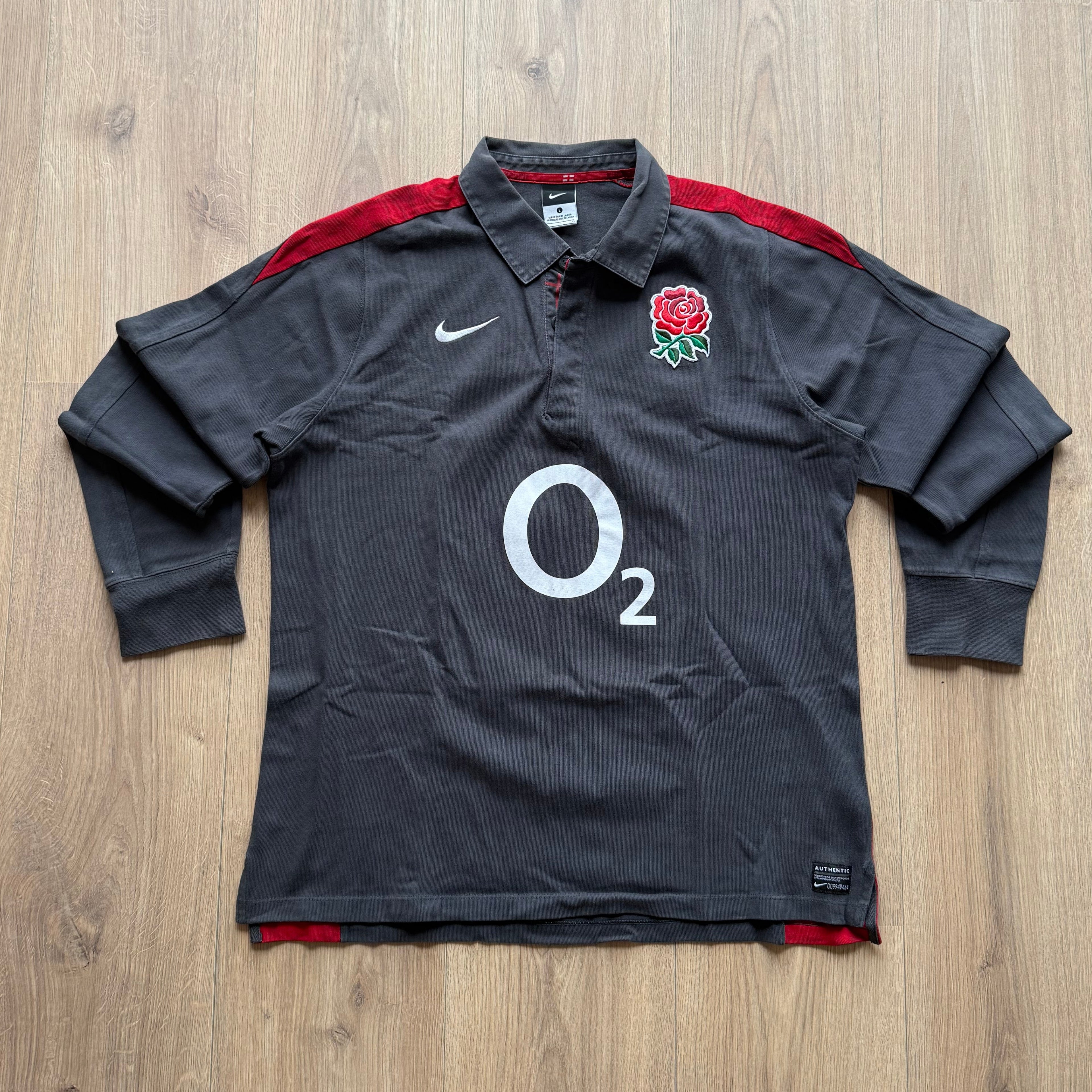2010/2011 England Away Jersey - L