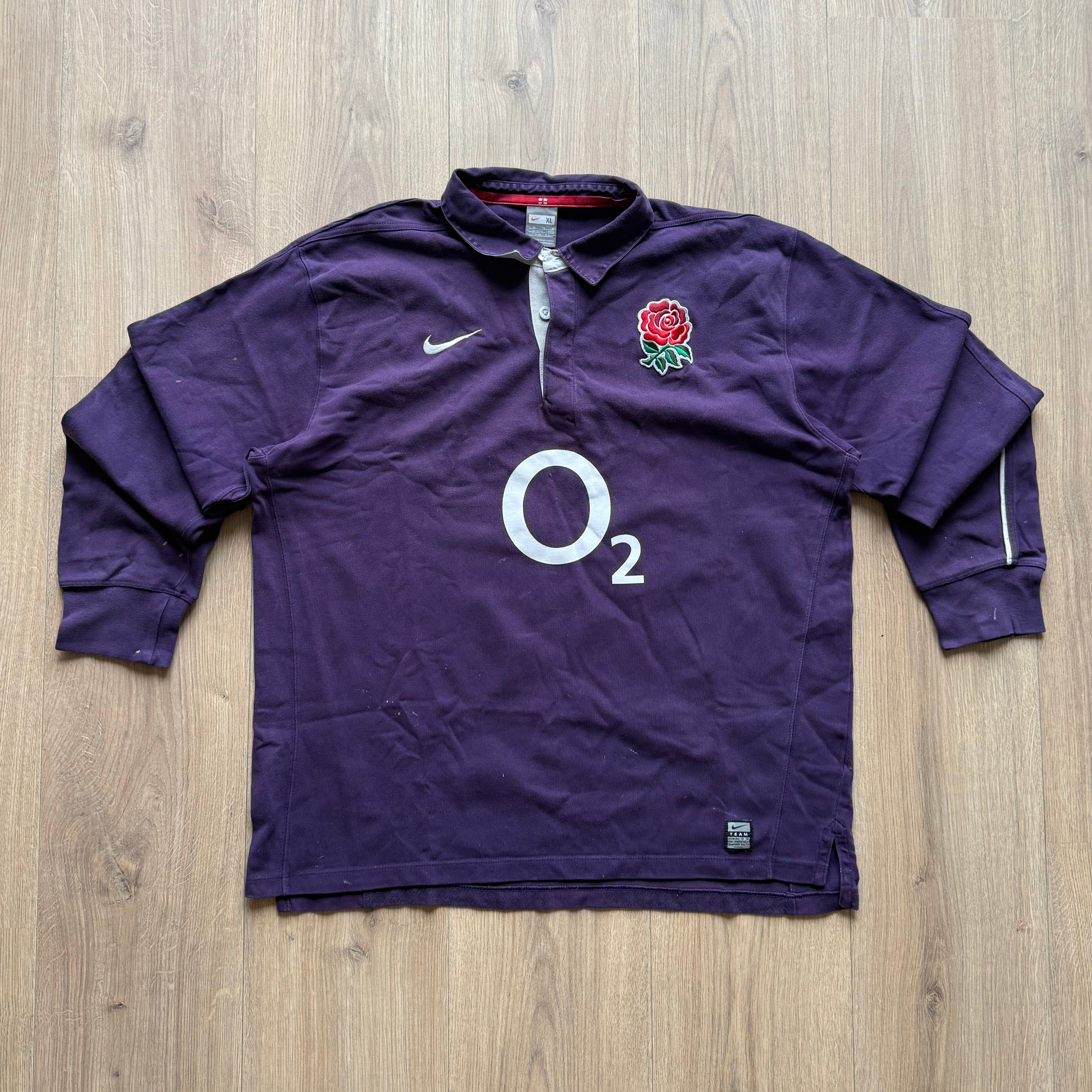2009/2010 England Away Jersey - XL
